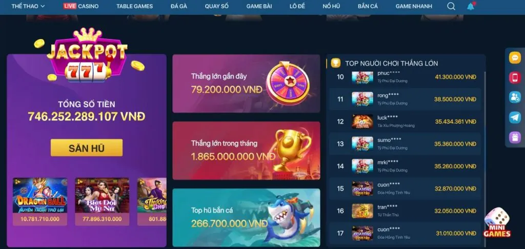 Tổng hợp các trò chơi đa dạng tại Ga Kinh 79